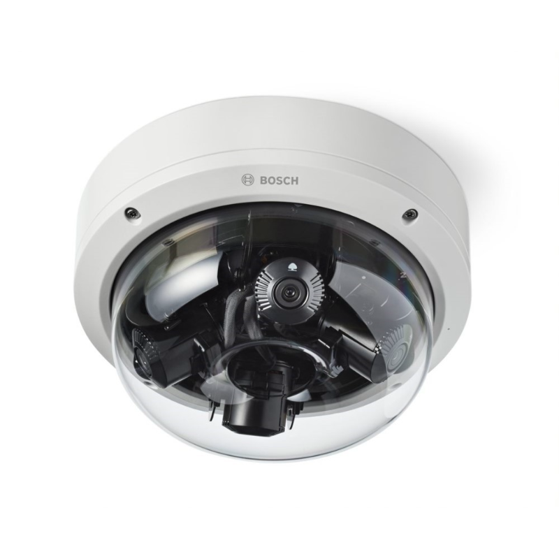 Bosch 12MP Outdoor Multi Imager Dome 7000i Camera, 4x3MP, HDR, 3.7-7.7mm