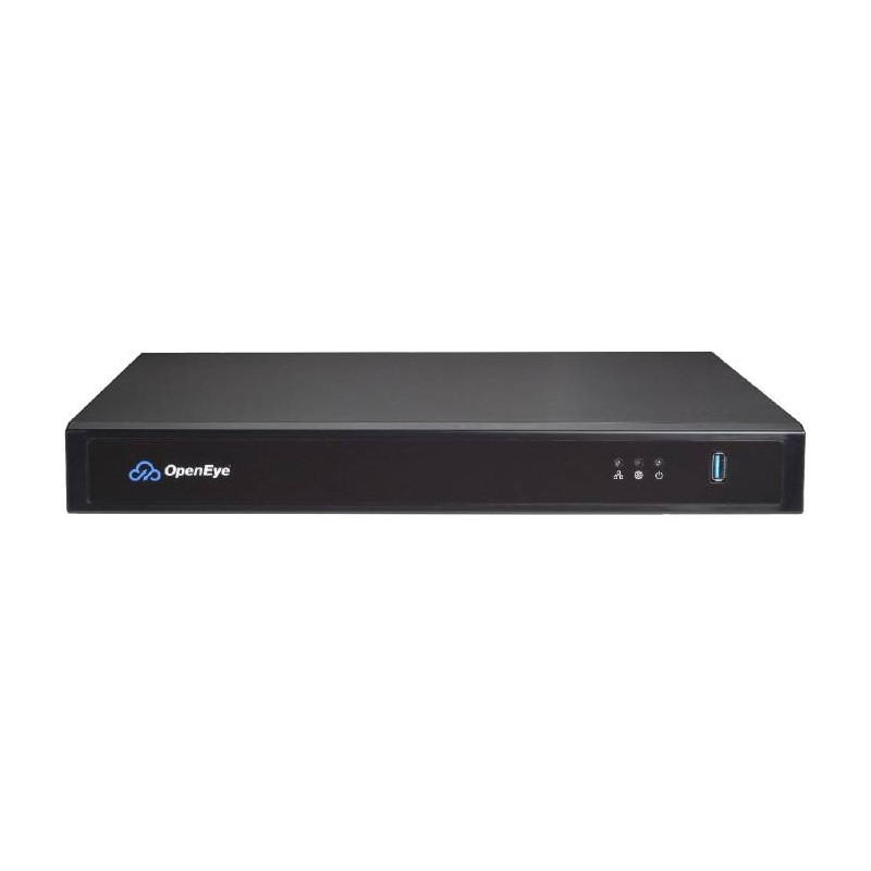 OpenEye 16 PoR Port NVR Appliance, Linux, 8TB, No Licence