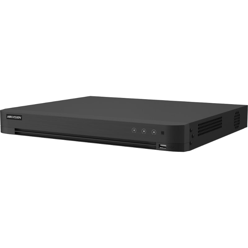 Hikvision 4ch Acusense DVR, Up to 8MP TVI/AHD/CVI/CVBS/IP, 8MP@15fps, 1 Bays, No HDD
