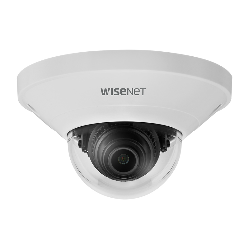 Hanwha Q 5MP Indoor Mini Dome Camera, H.265, WDR, IK08, HDMI, 4mm