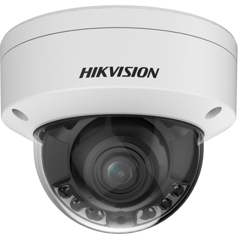 Hikvision 3 Series 8MP Motorised VF Dome Camera, Dual IR/LED, 2.7-13.5mm