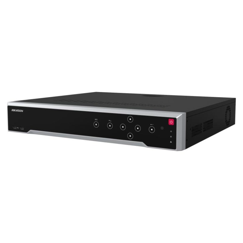 Hikvision 32ch M-Series 24 PoE NVR, 320Mbps, 8K, 4 Bay, 1.5RU, 4TB