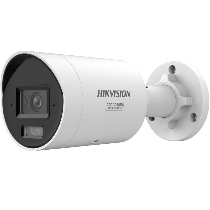Hikvision 6MP ColorVu 3.0 Outdoor Mini Bullet Camera, Hybrid LED/IR, IP67, 4mm