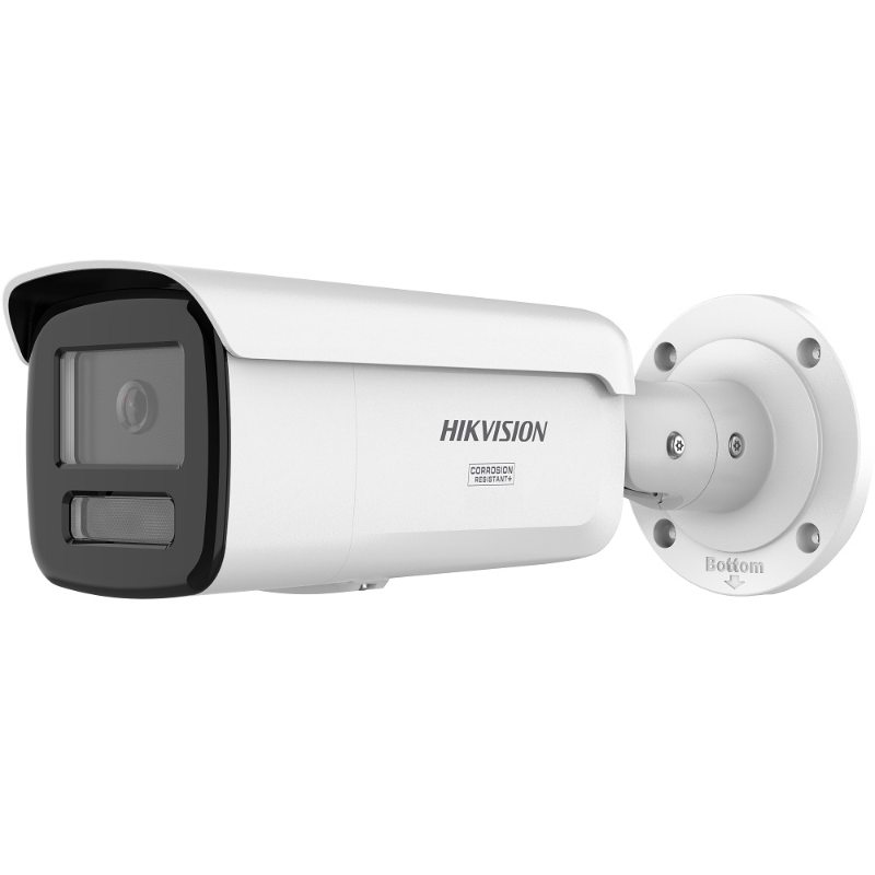 Hikvision 8MP ColorVu 3.0 Outdoor Bullet Camera, Hybrid LED/IR, IP67, 4mm