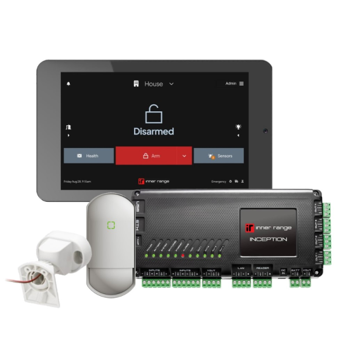 *Promo* IR Unified Ecosystem Starter Kit, Inception, 16CH PoE NVR, IPC, PIR, Touchscreen