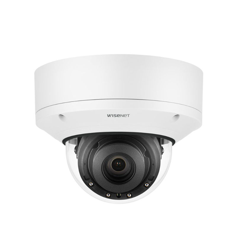 Hanwha 4K Indoor Dome Camera, H.265, 30fps, WDR, IR, 2.8-8.4mm