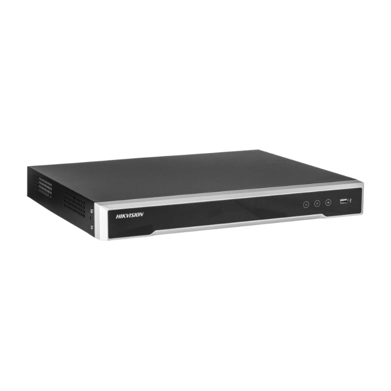 Hikvision 16ch M-Series PoE NVR, 256Mbps, 8K, 2 Bay, 1RU, 12TB